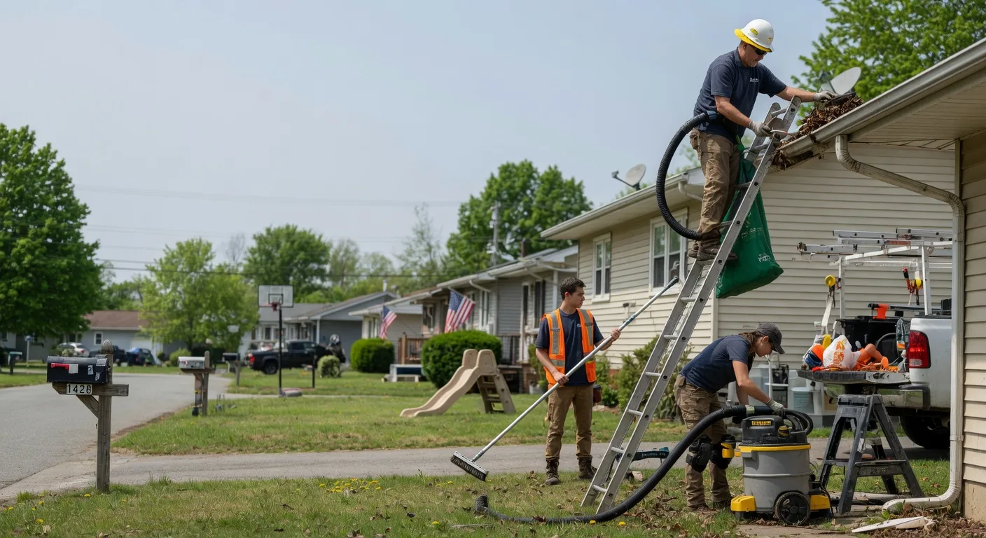 Gutter Installation in Oak Lawn, IL near me